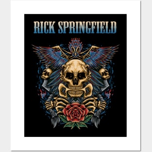 RICK SPRINGFIELD BAND Posters and Art